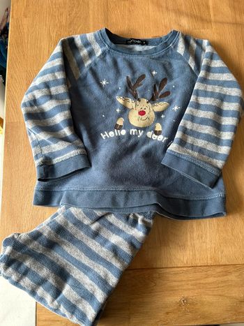 Pyjama velours 2 pièces ~ 3 ans