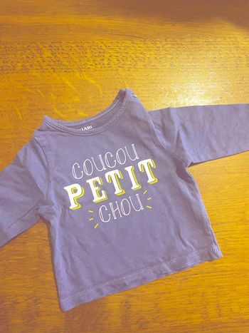 Tee shirt manche longue