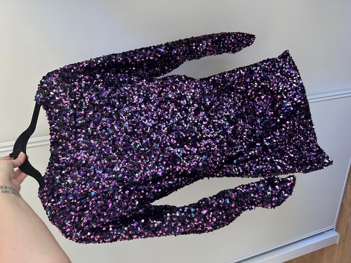 Robe sequins dos nu - photo numéro 3