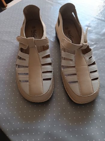 Mocassins souples femme T38 pedilege neufs