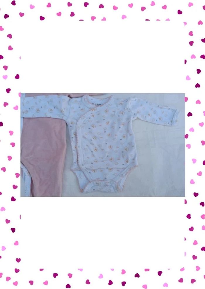 Ensemble pyjama 1 mois Kinousses - photo numéro 2