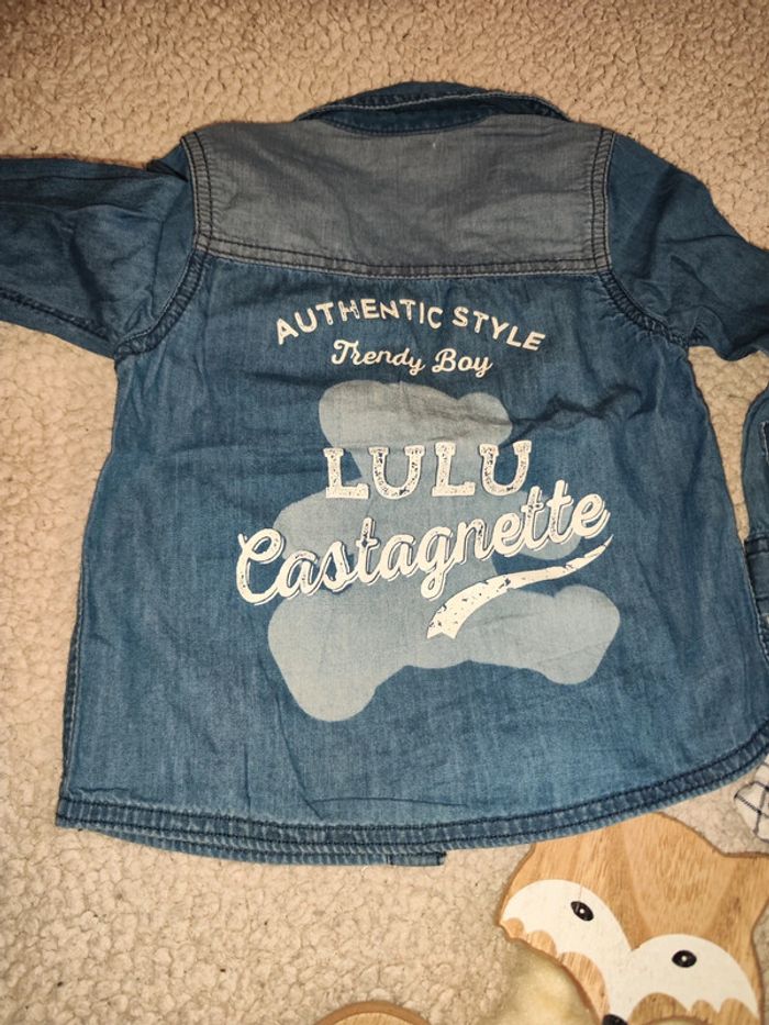 Lot de 2 chemises manches longues taille 2 ans - photo numéro 4