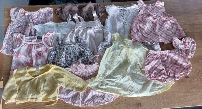 Gros lot vêtements été fille 3 mois