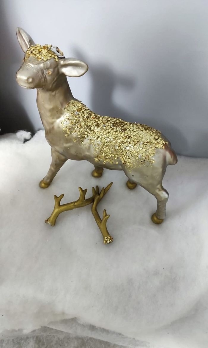 Décoration cerf de Noël
