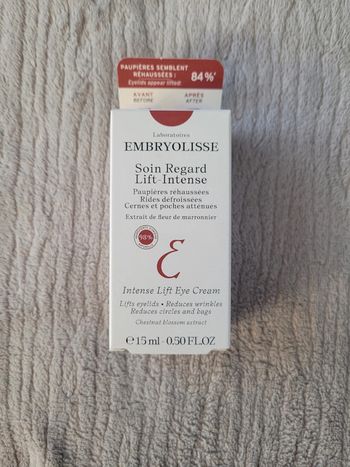 Soin regard lift intense Embryolisse