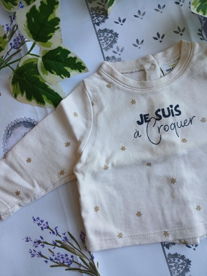 Pull fille TAO taille 3 mois - photo numéro 3