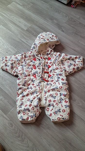 Combinaison polaire bebe mixte