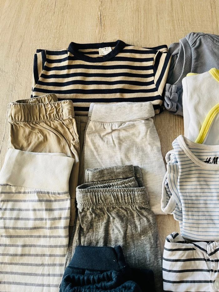 Lot de vêtements automne hiver bébé garçon multiples marques - photo numéro 6