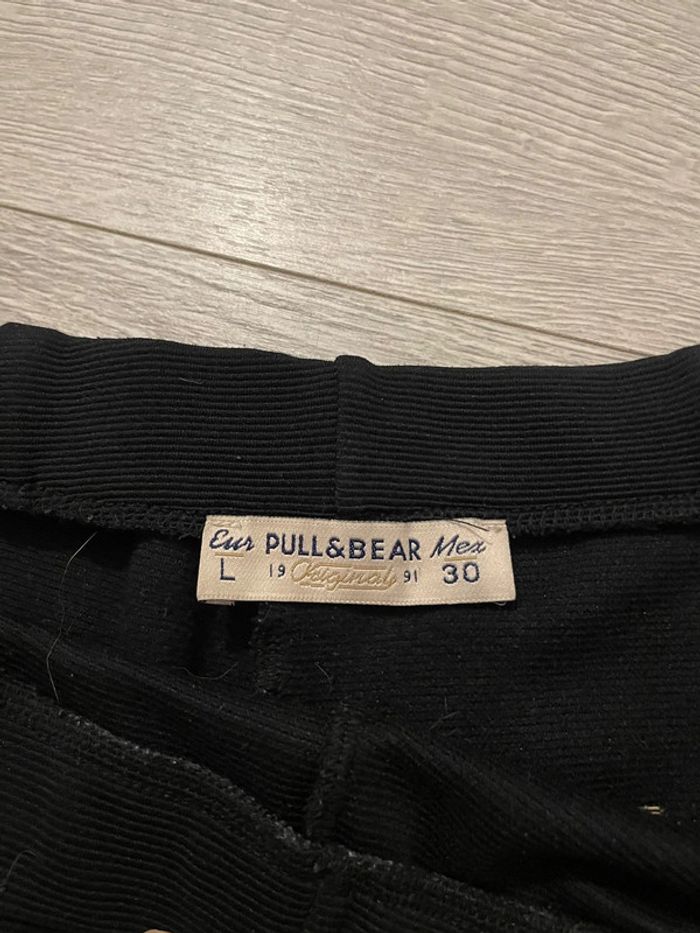 Short noir Pull & Bear - Taille L (40) - Fermetures éclair - photo numéro 4