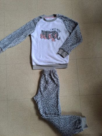 Pyjama polaire fille / T. 10 ans / " Zeeman "