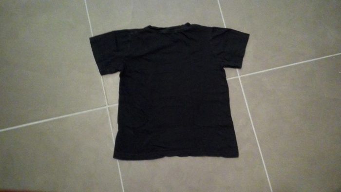 Tee shirt noir manche courte T10A - photo numéro 2