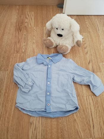 Chemise bleu claire
