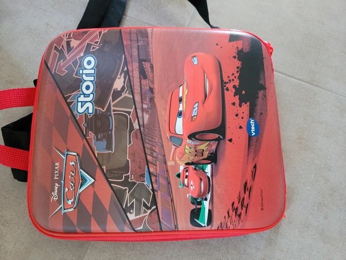 Sac à dos pour tablette vtech storio cars disney - photo numéro 3