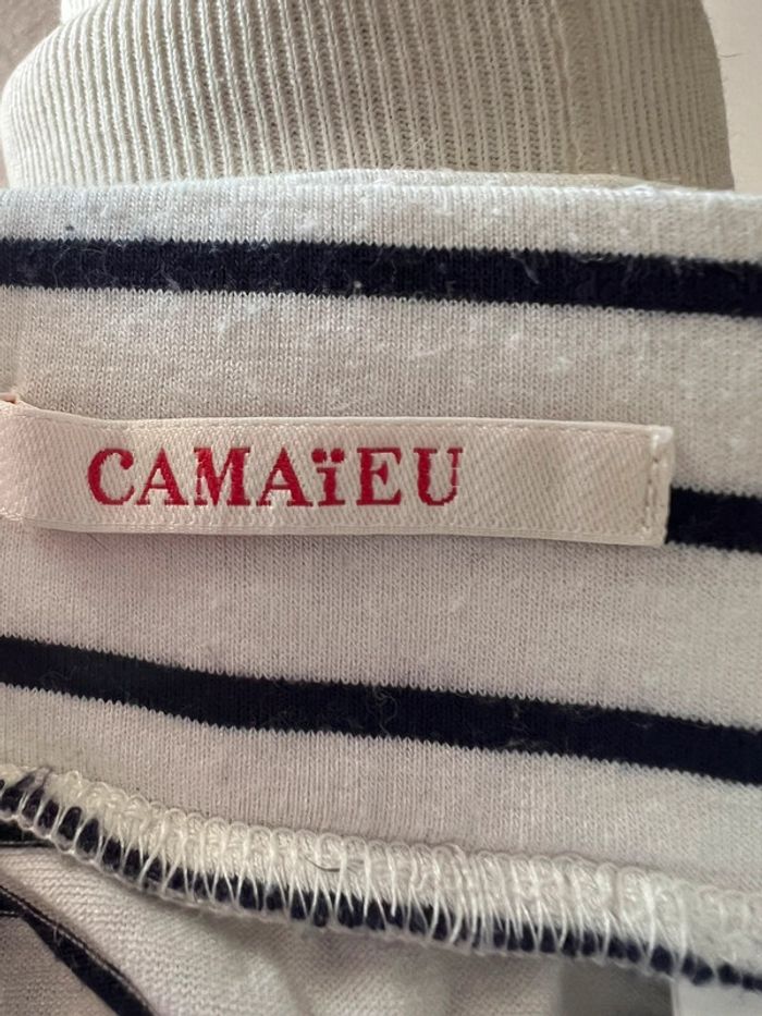 Jupe à rayures camaïeu T.36 - photo numéro 6