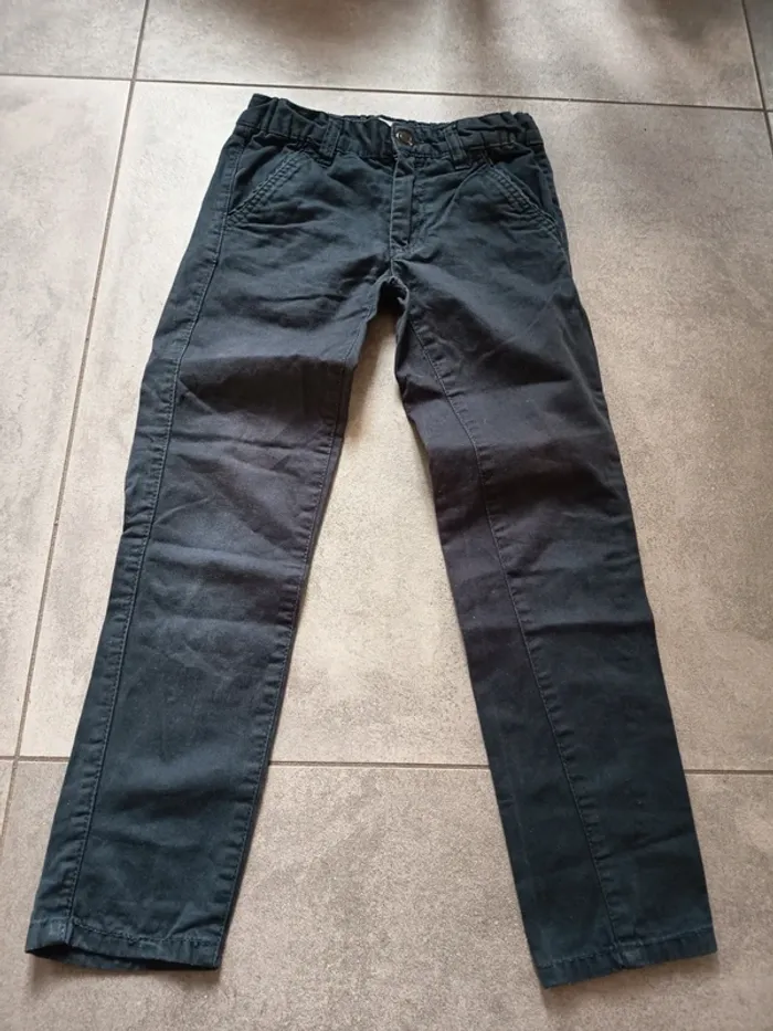 Chino bleu marine 6 ans la halle