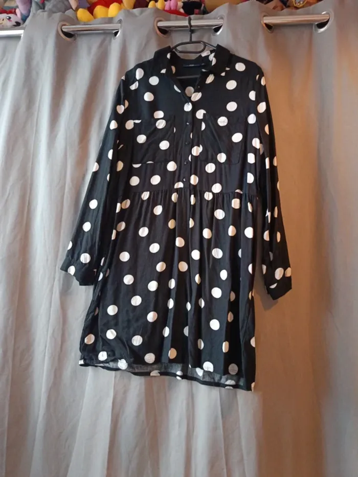 Robe à pois