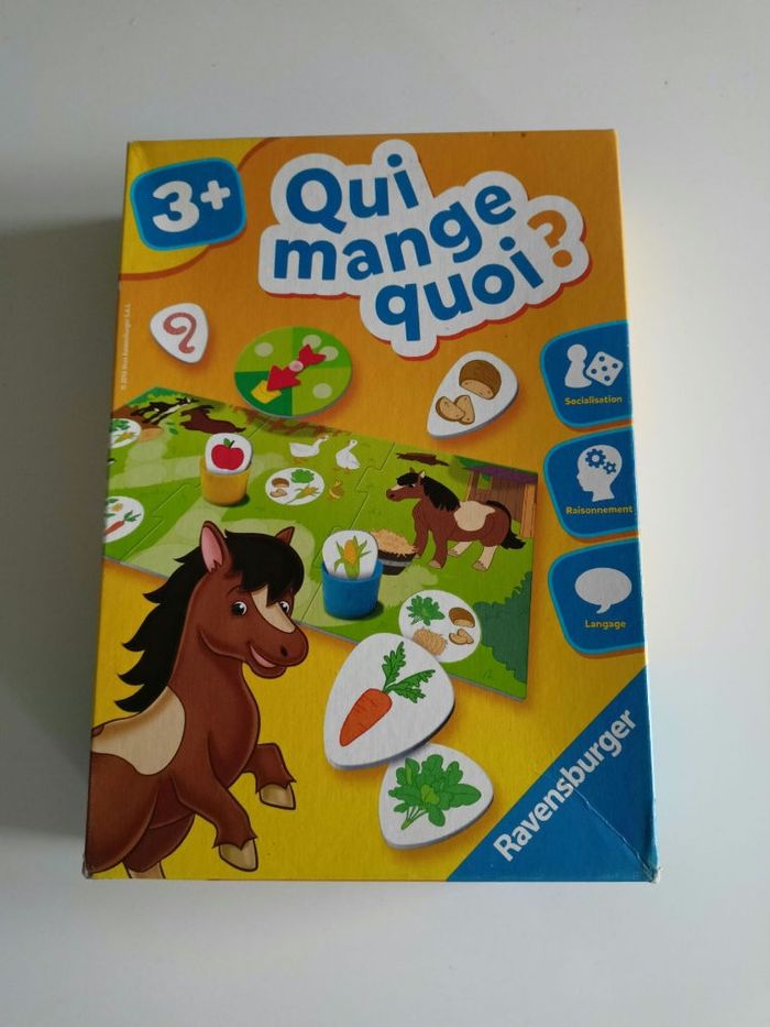 Qui mange quoi ravensburger complet sans notice
