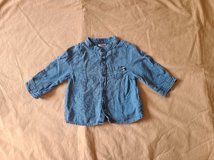 Chemise Tape à l'œil en lin et coton 6 mois - photo numéro 3