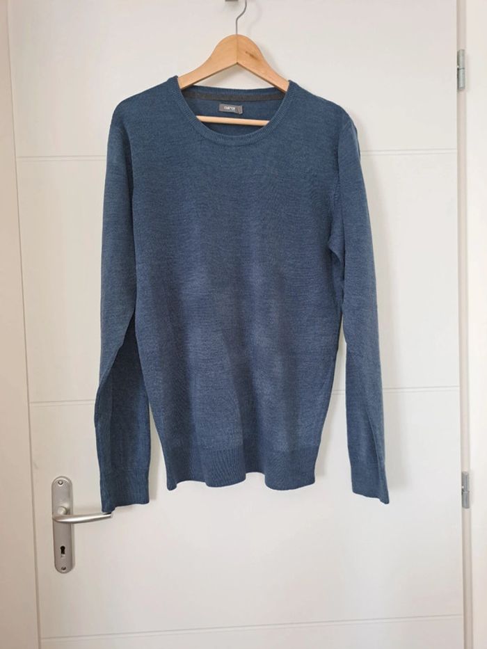 Pull bleu Custer
