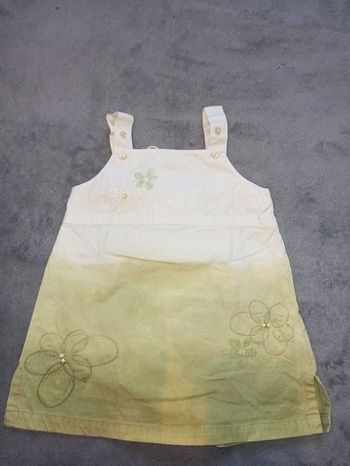 Robe bretelles 12 mois