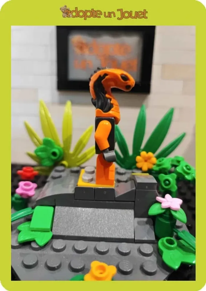 Lego - Figurine Ninjago - njo0717 - Cobra Mechanic / Sneaky Snake - photo numéro 4