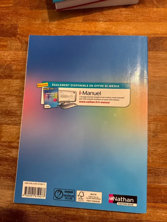 Livre management des entreprises, BTS, première année - photo numéro 3
