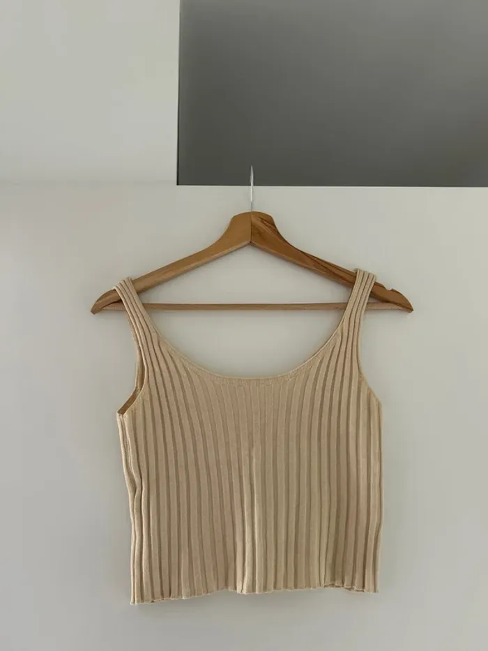 Débardeur Shein beige - photo numéro 3