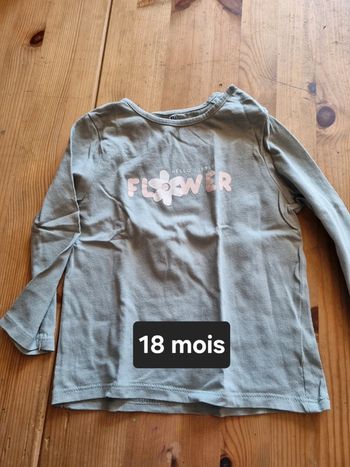 Tee-shirt manche longue fille