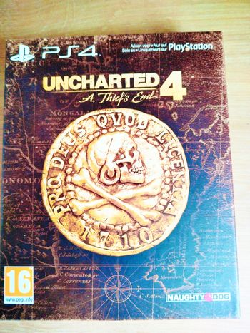 Uncharted 4 : À Thief's End édition Ps4.