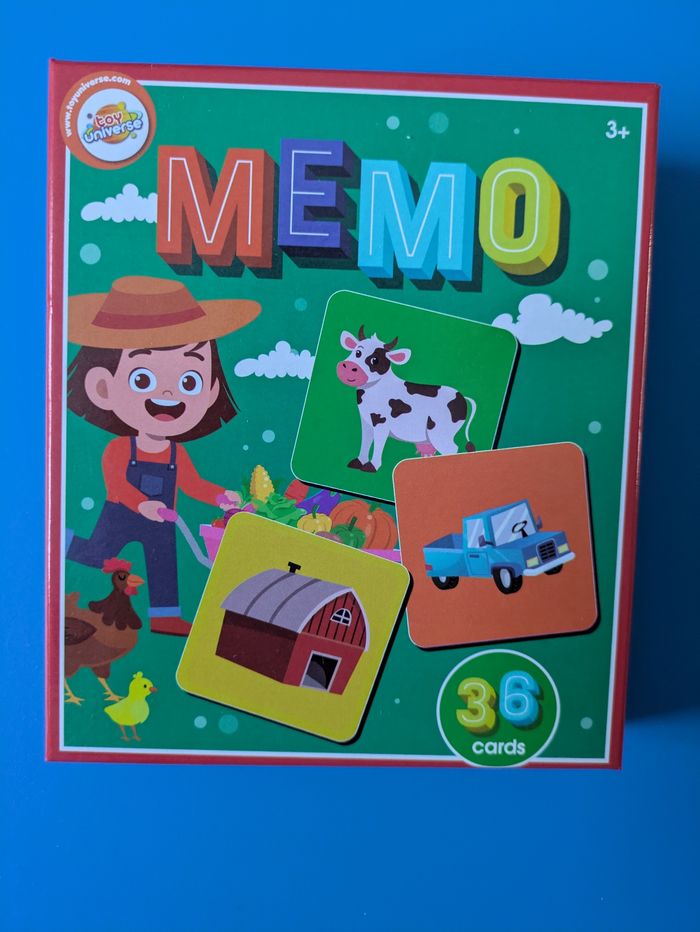 Jeu mémory  sur le thème de la ferme - photo numéro 2