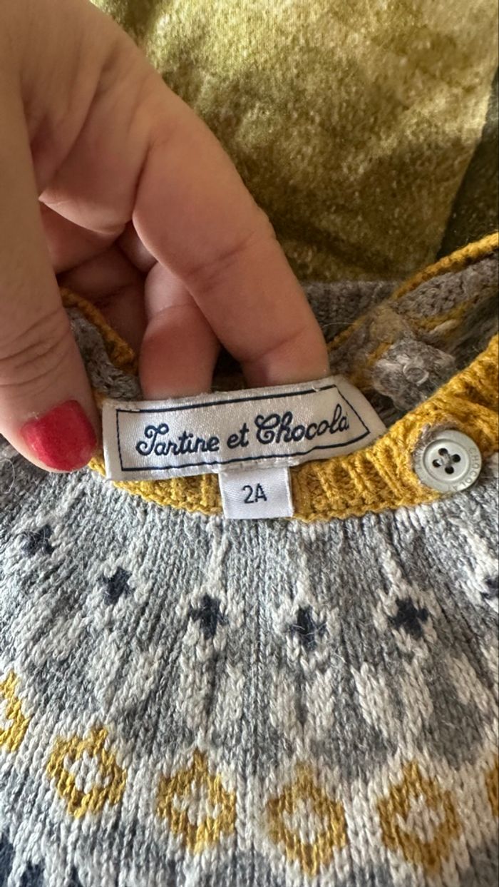 Pull Tartine et Chocolat 2 ans - photo numéro 3