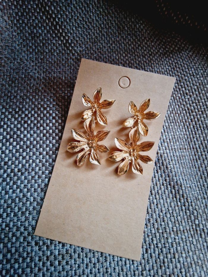 Boucle d'oreilles acier inoxydable