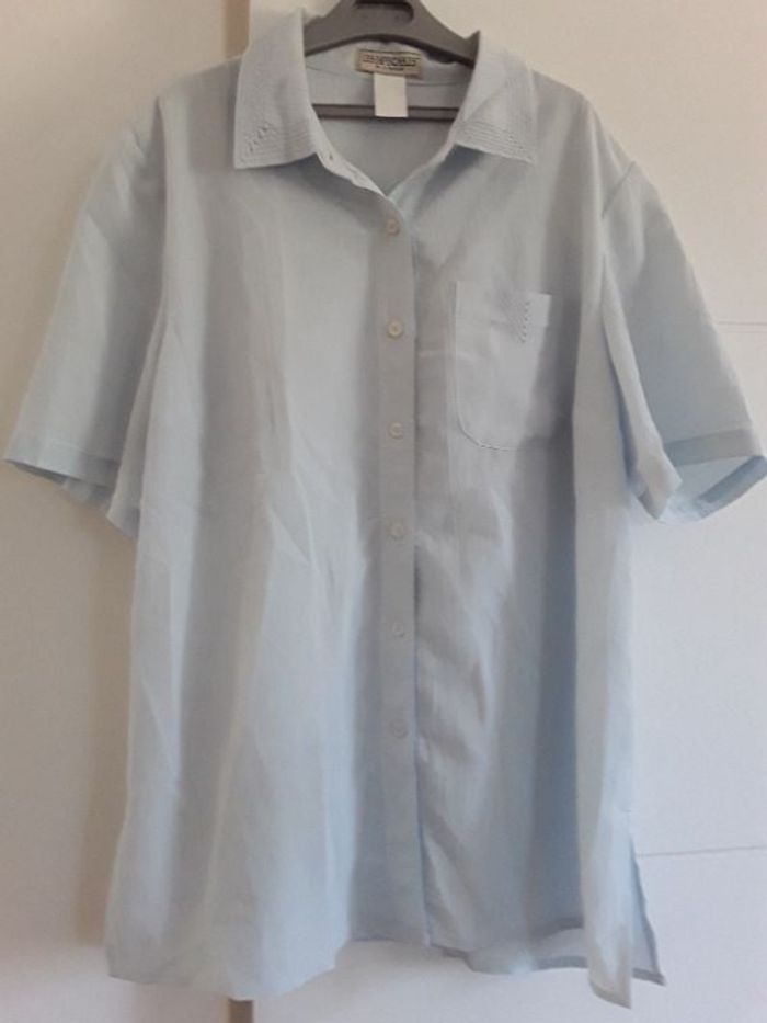 Chemise bleu ciel femme en 46 LES IMPECCABLES BE