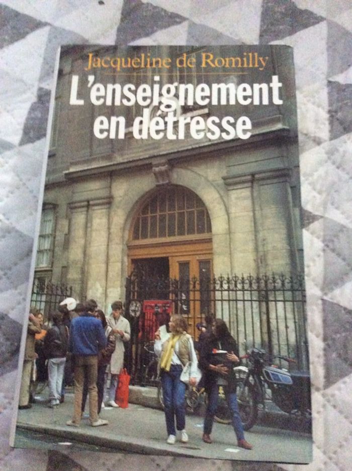 #l’enseignement en détresse Jacqueline de Romilly - photo numéro 2