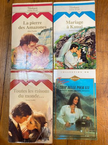 Lot de livres harlequin
