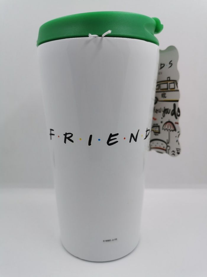 FRIENDS : Mug de voyage en métal Central Perk 300ml - photo numéro 2