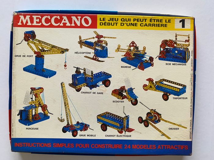Jeu Meccano boîte 1 - photo numéro 5
