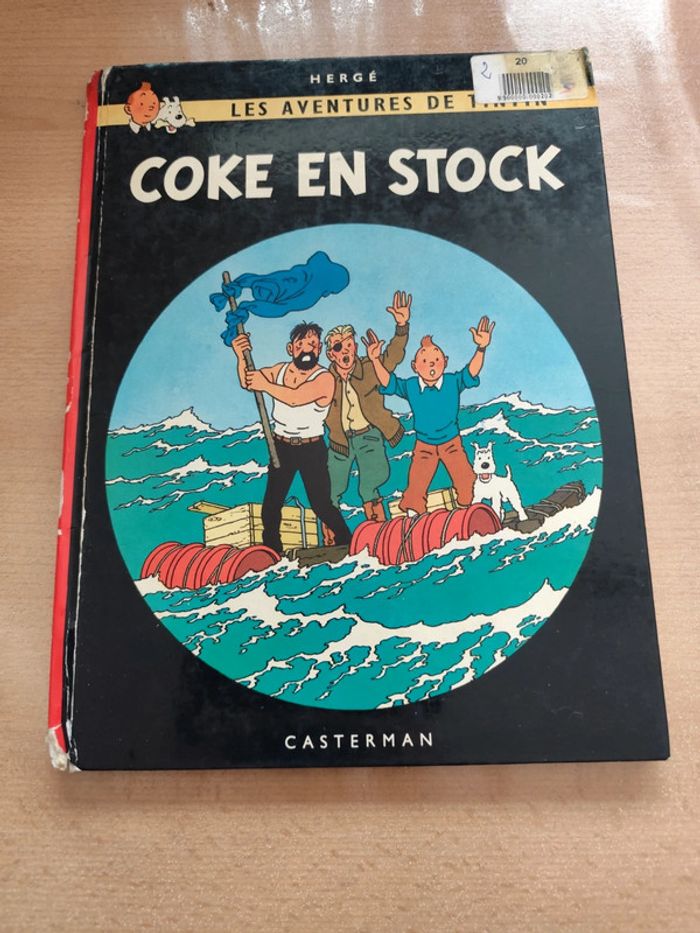 Tintin b38 coke en stock