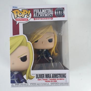 Funko pop - Fullmetal Alchemist Brotherhood - Olivier Armstrong with Sword