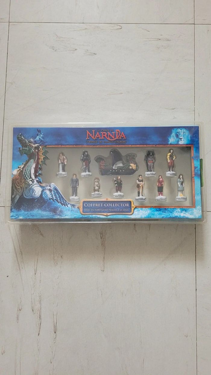 Coffret fèves porcelaine Le monde de narnia