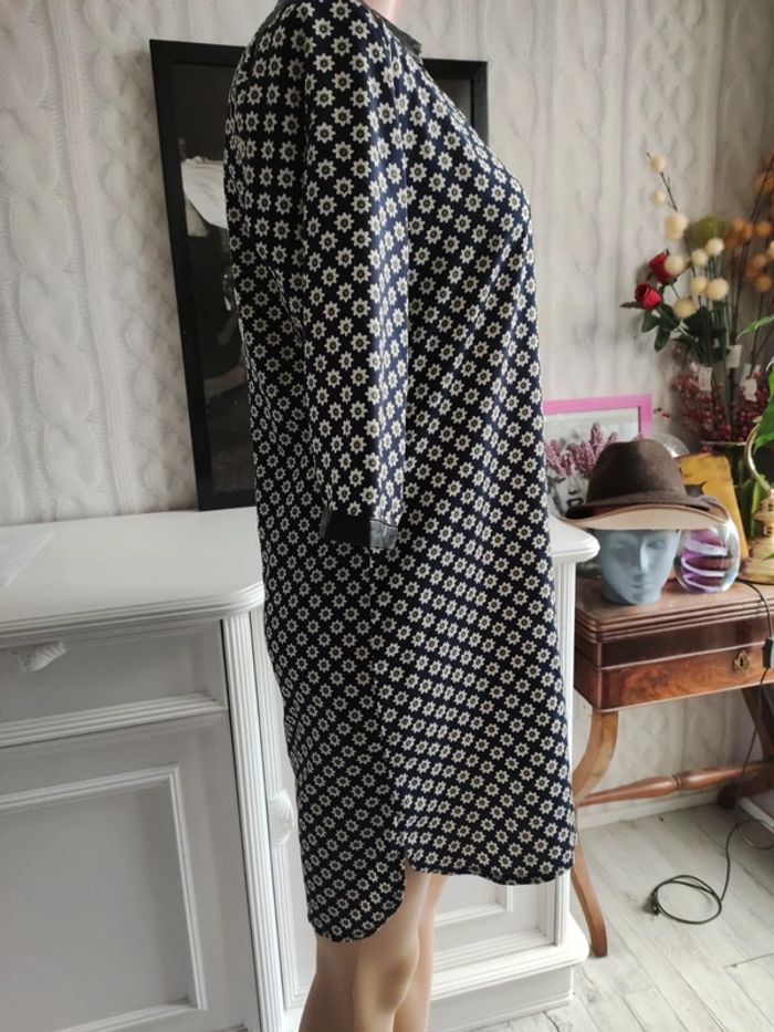 Magnifique robe tunique bi-matiere - photo numéro 4