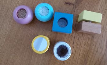 Blocs sensoriels en bois