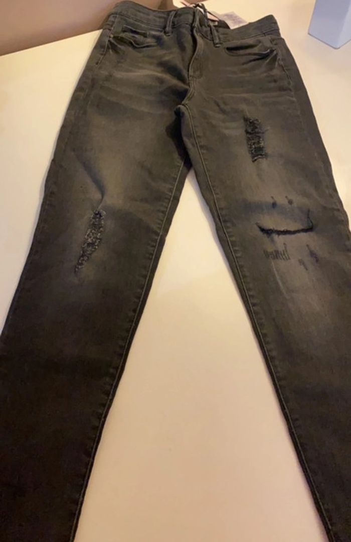 Jean slim noir femme neuf - photo numéro 4