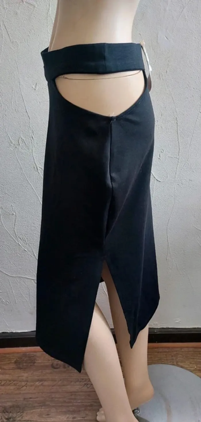 Jupe crayon noire moderne Taille L - photo numéro 4