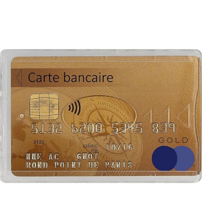 Etui carte bleue