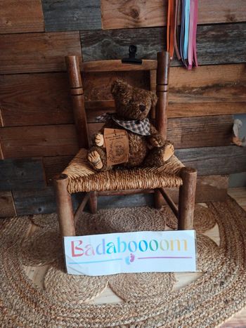 Peluche ours Bukowski neuf