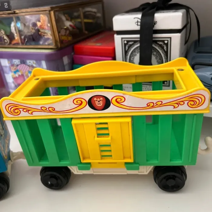 Circus train cirque fisher price vintage complet - photo numéro 10