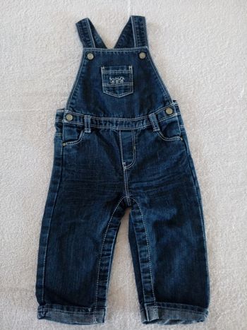 Salopette Obaïbi 9-12 mois (réf perso M3)(familleac72)