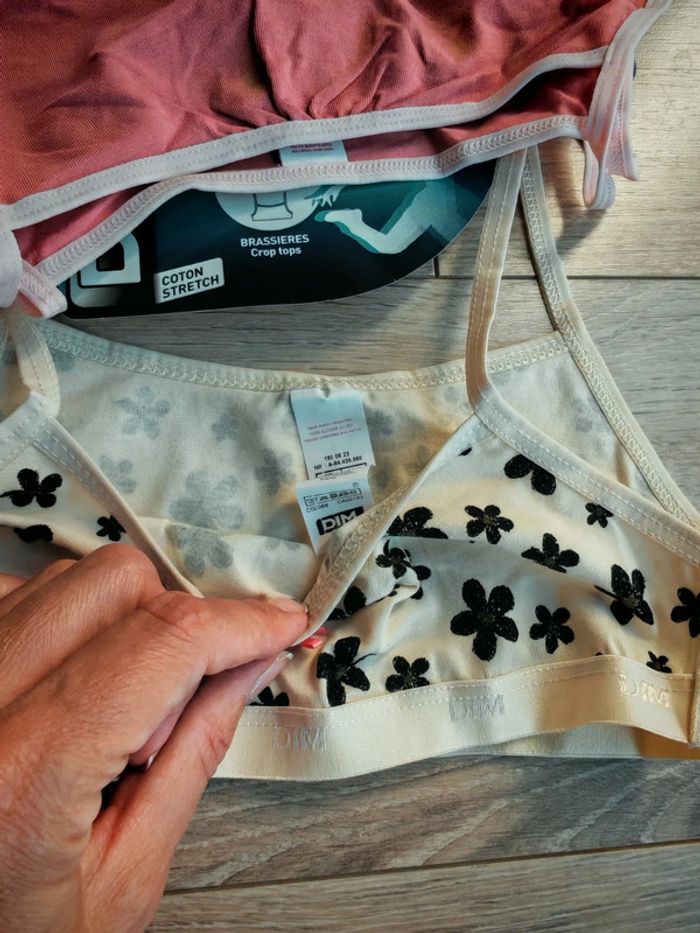 Lot de brassières dim 10 ans - photo numéro 2