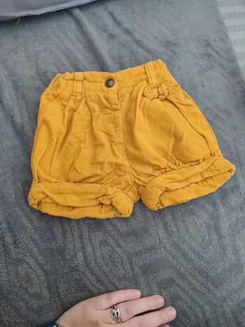 Short 18mois tape à l'oeil